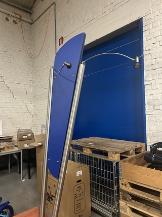 Winkeldisplay voor fietsen met verlichting