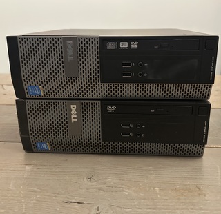2x Computer, Dell, Optiplex 3020 Intel I5 processor / 8 GB / 500GB, Zw