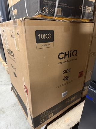 Wasmachine 10 kg 12 programma’s Space Pro CHiQ, CW106581AX