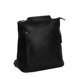 2x Rugzak, Chesterfield, Elise, black en cognac