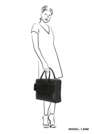 Laptop tas, MicMac Bags, zwart