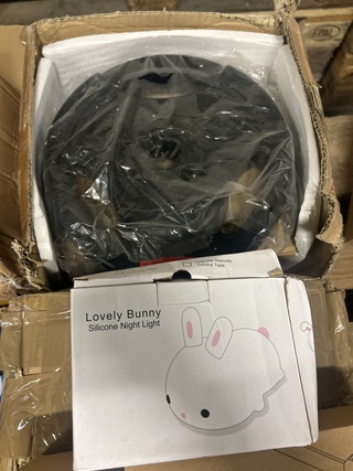 Partij (online) winkelvoorraad w.o. verlichting, fitness schijven