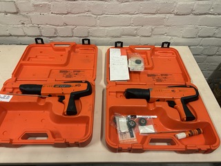 2x Kruitschiethamer in koffer, Spit, P230