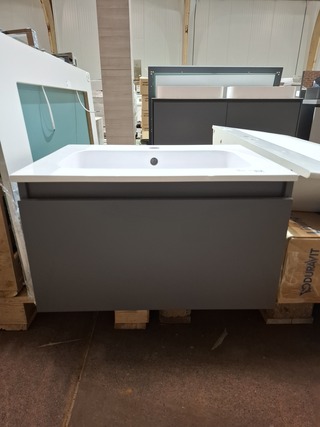 Badmeubel mat antraciet