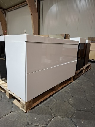 Fonteinmeubel wengé