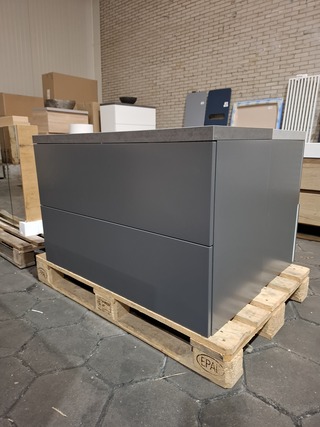 Badmeubel mat antraciet