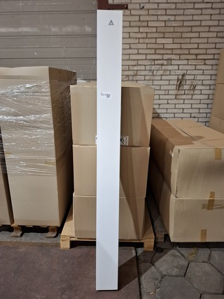 Elektrische designradiator Vasco, Beams, mat wit