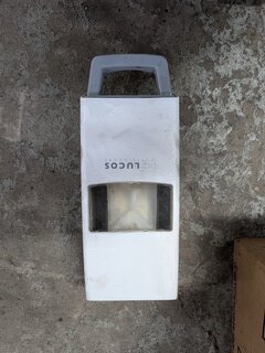 7x flacon handzeep met 1x dispencer Lucos skincare