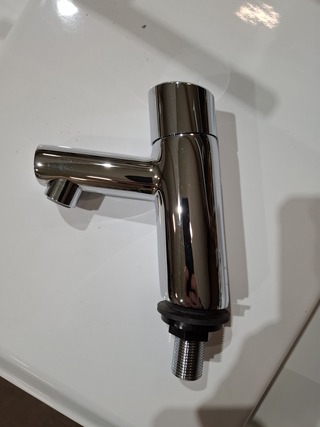 Fonteinkraan Grohe, chroom