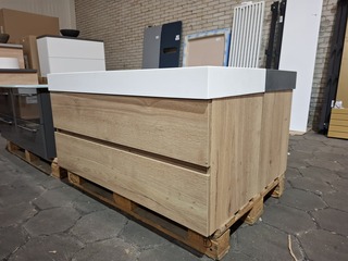 Badmeubel HR Badmeubelen, natuur eiken