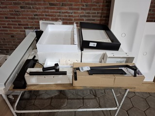 9x Diverse accessoires Novellini/Looox