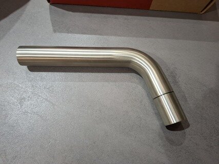 Fonteinkraan REGN, inbouw, rvs geborsteld