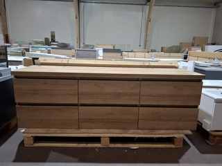 Badmeubel Pelipal, natuur eiken