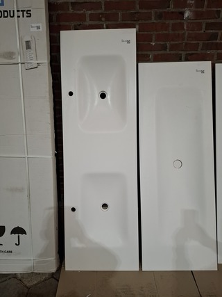 Badmeubel Elise, maatwerk, mat wit