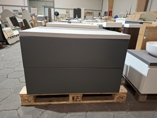 Badmeubel mat antraciet