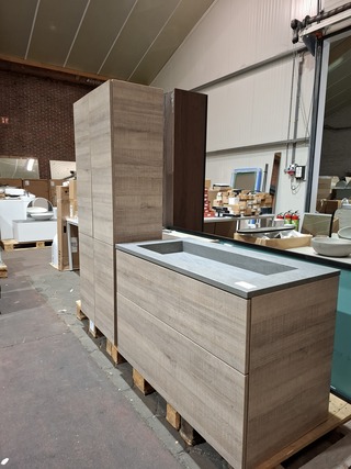 Badmeubel Primabad, stone grey