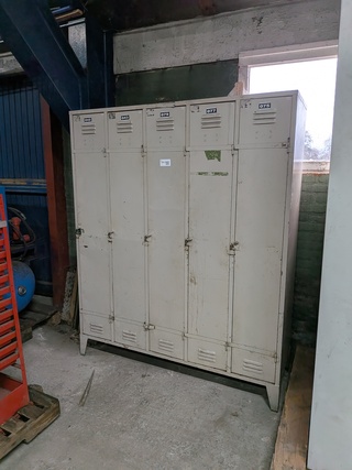 Lockerkast, 5 deurs