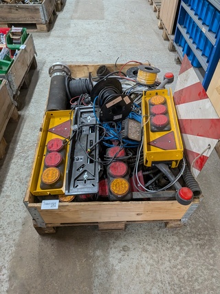 Diverse verlichting en bekabeling