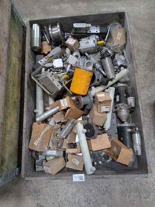 Partij motoronderdelen