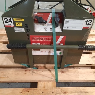 Accubooster op steekwagen, Powervamp, Nato 200
