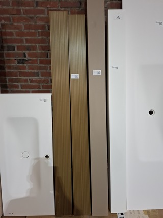 2x Designradiator Vasco, Beams, RUST BROWN