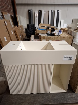 Fonteinmeubel Dzignstone, off white