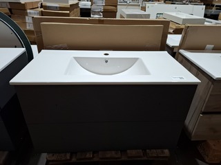 Badmeubel mat antraciet