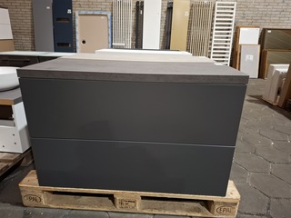 Badmeubel mat antraciet