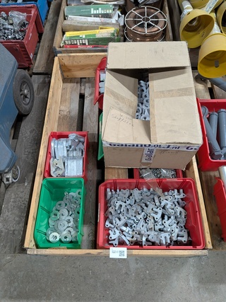 Partij montage materiaal