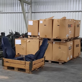 Ca. 28x Vrachtwagen stoel, O.a DAF