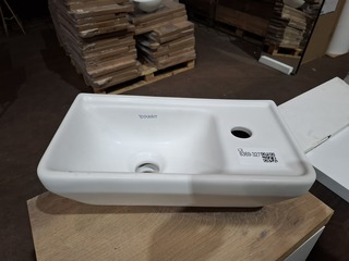 Fontein Duravit, D-neo, mat wit