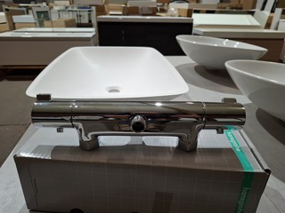 Douchethermostaat Hansgrohe, universeel, chroom