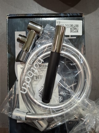 Handdoucheset Hotbath, chroom