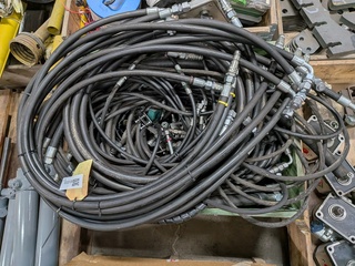 Partij hydrauliek slang met koppelingen