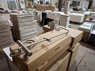 2x  Regendoucheset opbouw, rvs