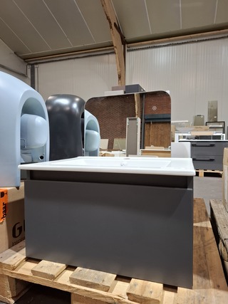 Badmeubel mat antraciet