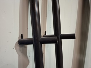 2x Designradiator LINIE, antraciet