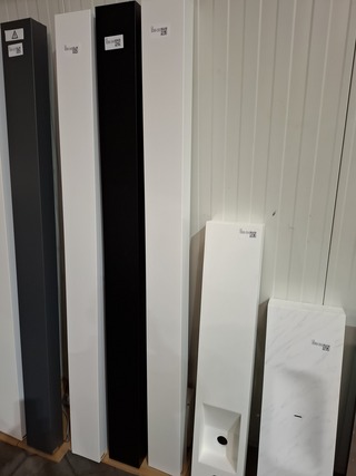 Designradiator VASCO, BEAMS, mat wit