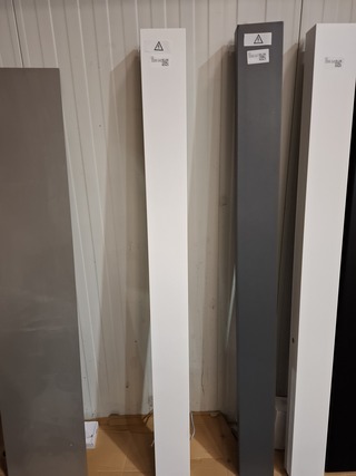 Elektrische designradiator VASCO, BEAMS, mat wit