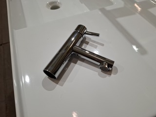 Wastafelkraan Hotbath, Dude, chroom