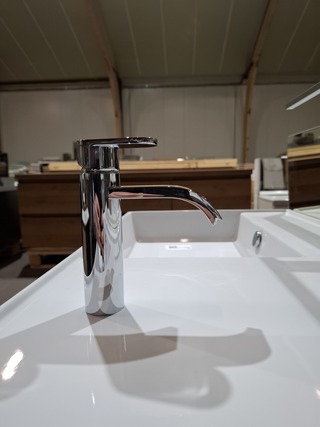 Wastafelkraan Hotbath, Friendo, chroom