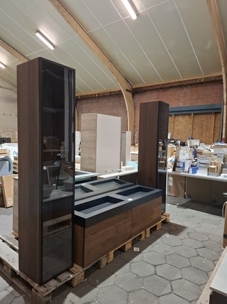 Badmeubel Elise, palissander