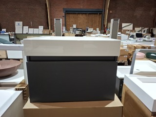 Badmeubel mat antraciet