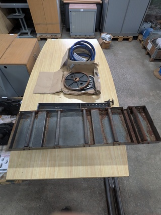 Diverse lintzaag onderdelen