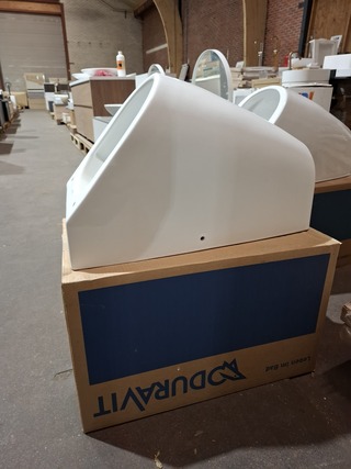 Urinoir Duravit, mat wit