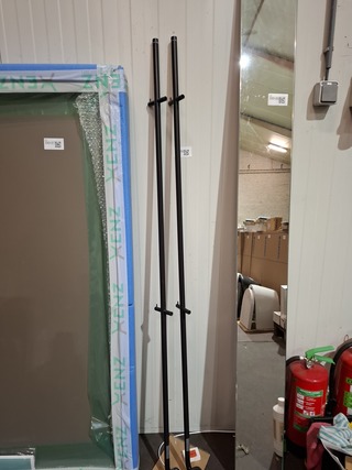 2x Designradiator LINIE, antraciet