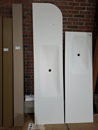 Wastafel Elise, maatwerk, mat wit