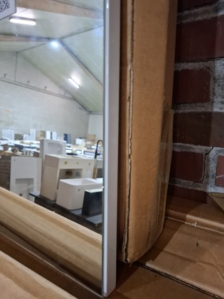 11x Badkamerspiegel IMPERO 120, glans wit