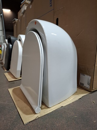 WC-set TECE/ DURAVIT, glans wit