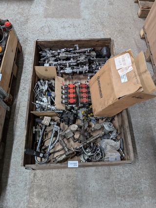 Partij hydraulische componenten